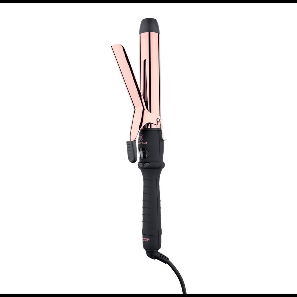 Bombay hair curling iron with clamp